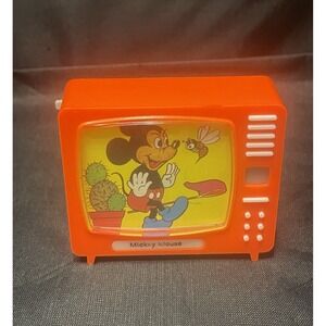 Rare Vintage 1960's Plastiskop Mickey Mouse TV Slideshow Viewer, Disney, Germany
